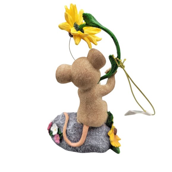 Charming Tails Figurine Bee Happy Sunflower Bee Roman - Picture 4 of 9